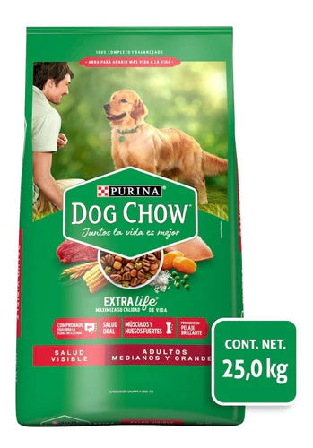 Alimento Para Perro Dog Chow Adultos 25 Kg