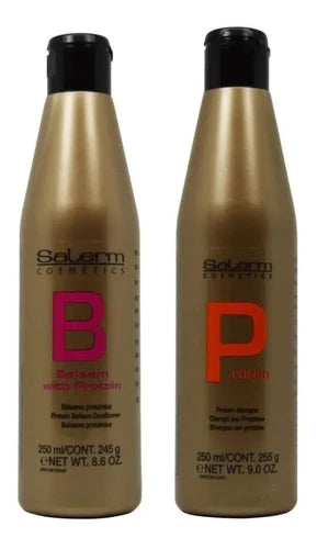 Salerm ® Linea Oro Shampoo & Bálsamo Proteinas 250 Ml
