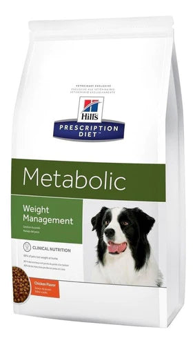 Alimento Hill's Prescription Diet Metabolic Para Perro Adulto Todos Los Tamaños Sabor Pollo En Bolsa De 12.47kg