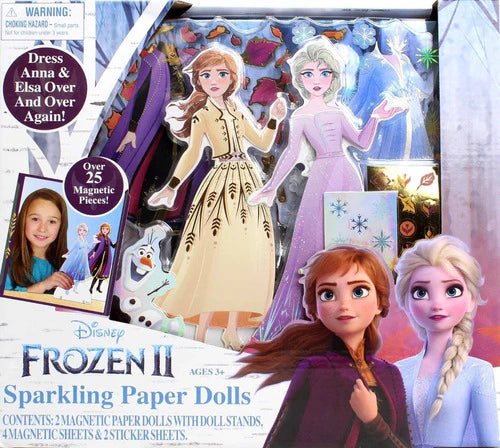 Disney Frozen 2 Sparkling Muñecas De Papel - Tara Toys