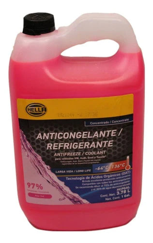 Anticongelante Concentrado Rosa (3.785 L)