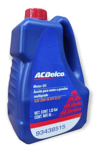 Aceite Acdelco Multigrado 20w50 5l