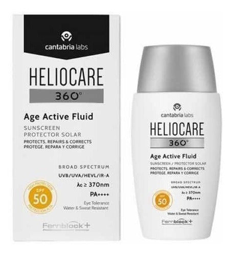 Heliocare 360° Age Active Fluid Spf 50+   Antiedad - 50ml -