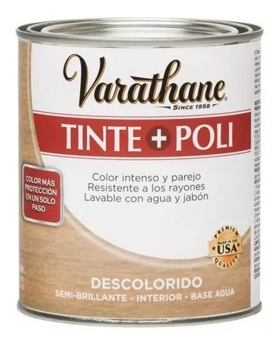 Tintes + Poliuretano Muebles Varathane Descolorido 0,946lt