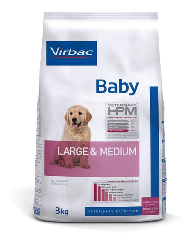 Virbac Alimento Perro Cachorro Razas Grandes Y Medianas 3kg