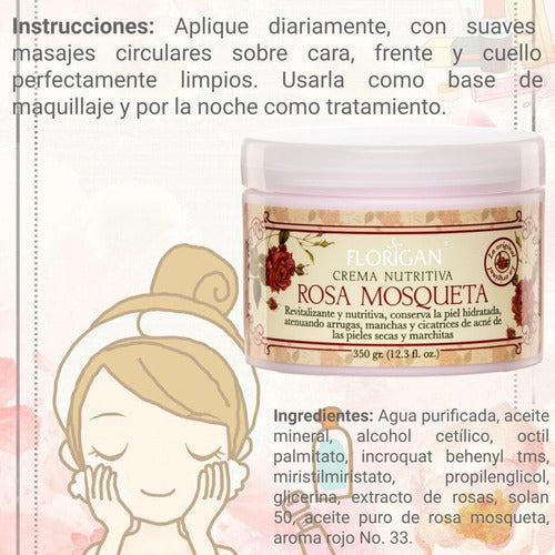Kit Crema Antiarrugas+agua De Rosa Mosqueta + Envío Gratis