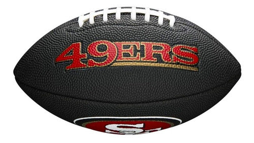 Balón Fútbol Americano Nfl Mini Logos San Francisco 49ers W