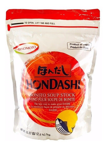 Dashi Hondashi Bolsa 1kg Ajinomoto Para Sopa De Bonito Japón