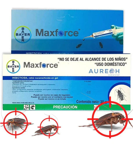 Maxforce Bayer 30gr. Cebo Mata Cucarachas Max Force