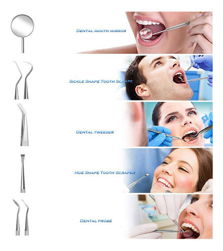 Herramientas Dentales Profesionales De Acero Inoxidable
