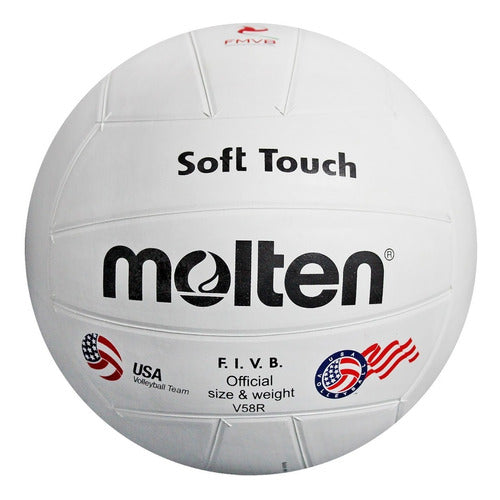 Balón Molten Voleibol V58r Hule #5 (v58r)