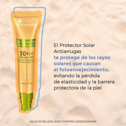 Set Antiarrugas Protector Solar + Crema Post Sol Yves Rocher