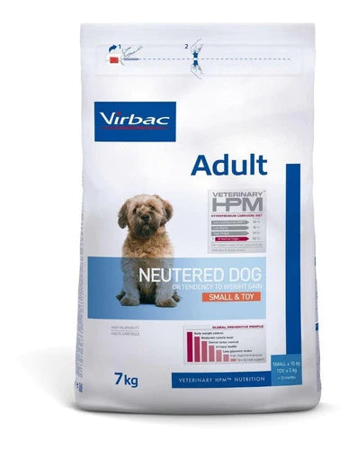 Alimento Virbac Adult Neutered Dog Small & Toy 7kg