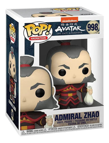 Funko Pop Animation Avatar The Last Air Bender Admiral Zhao