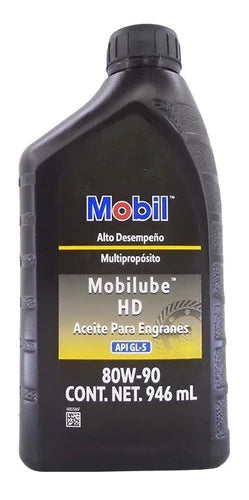 Aceite Transmision Manual Sae 80w90 Mobilube Hd Mobil 946ml