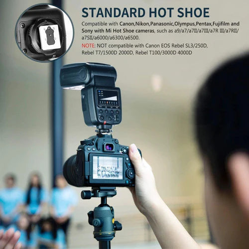 Flash Speedlite Neewer Nw550 Manual Canon Nikon