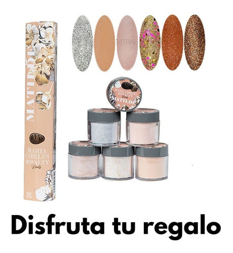 Kit Profesional Mc Nails+regalo Maria Cibeles Royalty 25pzs