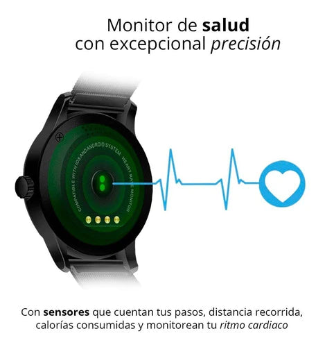 Smartwatch Bluetooth Mensajería Redes K88h Redlemon