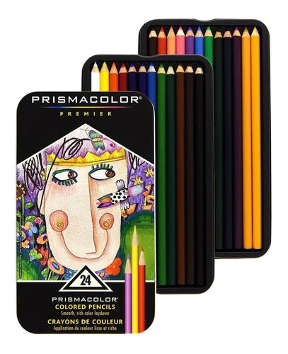 Colores Prismacolor Premier Profesional C/24 Piezas
