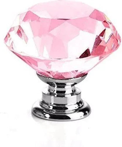 10 Perillas De Cristal Para Cajones En Forma De Diamante