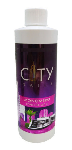 Monomero Bajo Aroma City Nails 8 Oz , Olor A Uva + Regalo