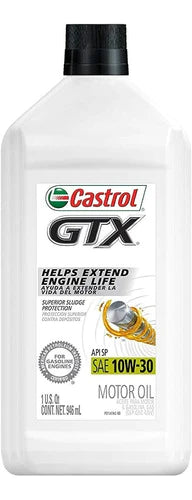 Aceite 10w30 Castrol Gtx Multigrado 4 Litros