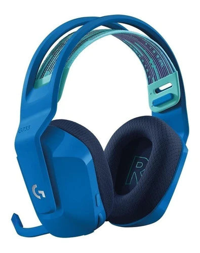 Audífonos Gamer Inalámbricos Logitech G Series G733 Azul Con Luz  Rgb Led