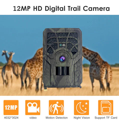 Cámara Digital Trail 12mp Hd Hunting & Trail