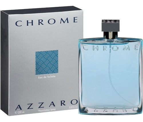 Perfume Azzaro Chrome 200 Ml Eau De Toilette Spray