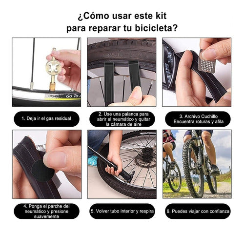 Kit Bicicleta De Herramientas 16 En 1 Multiuso Del Utensilio