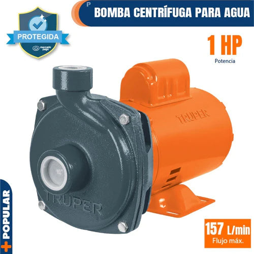 Bomba Centrífuga Para Agua De 1 Hp, Truper  100430