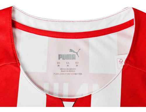 Jersey Puma Chivas Local  Blanco-rojo 21/22