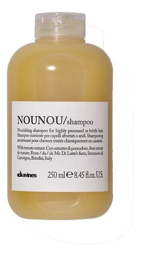 Shampoo Nounou Davines® Cabello Maltratado 250 Ml
