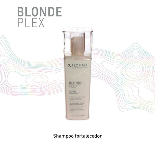 Blonde Plex System Shampoo Tec Italy 300 Ml