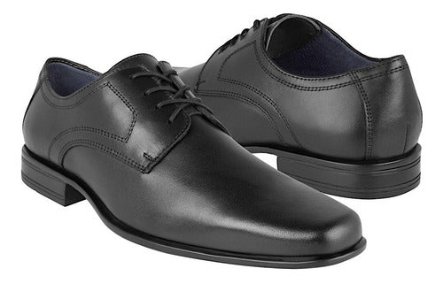 Zapatos Para Caballero Flexi 90701 Piel Negro
