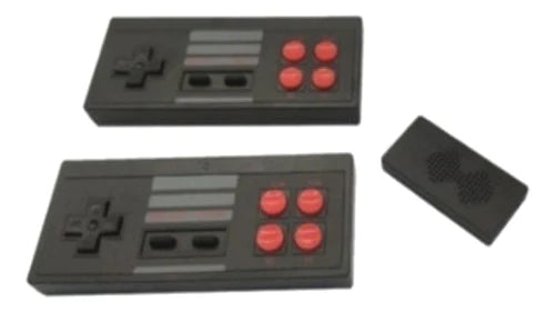 Consola Extreme Mini Game Box 8b Color  Gris, Negro Y Rojo