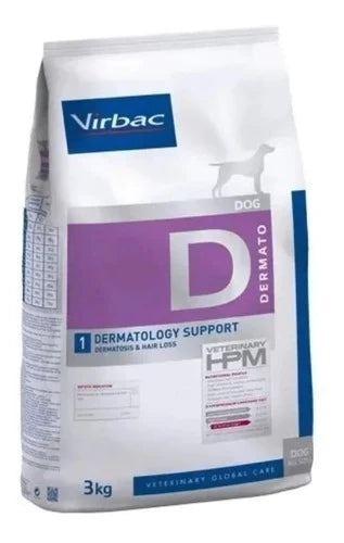 Alimento Virbac Hpm Dog Dermatology Support 3 Kg