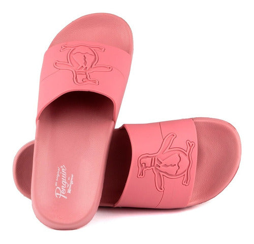 Sandalia Original Penguin Slides Para Mujer Color Rosa