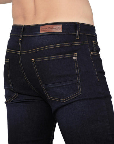 Jeans Básico Hombre Furor Stone 62105609 Mezclilla Stretch