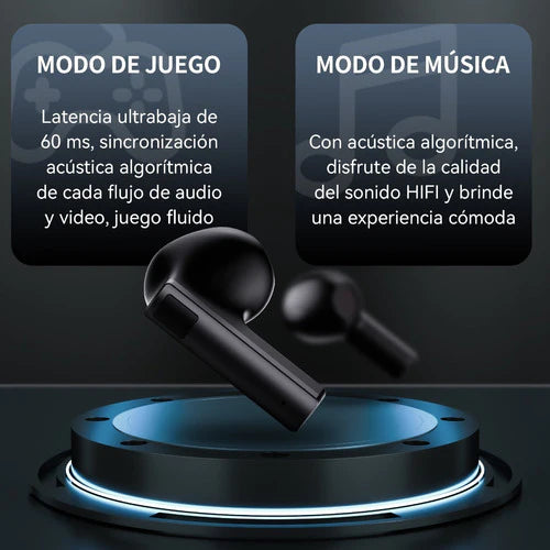 Occiam Me76 Audífonos Inalámbricos Bluetooth5.3 Gamer Bass
