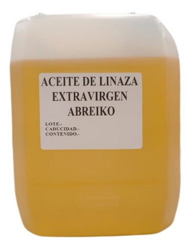 Aceite De Linaza Extravirgen P En Frio Grado Alimentici 5 L