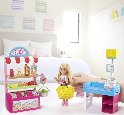 Barbie Chelsea Minisúper +15 Piezas Oferta Mattel