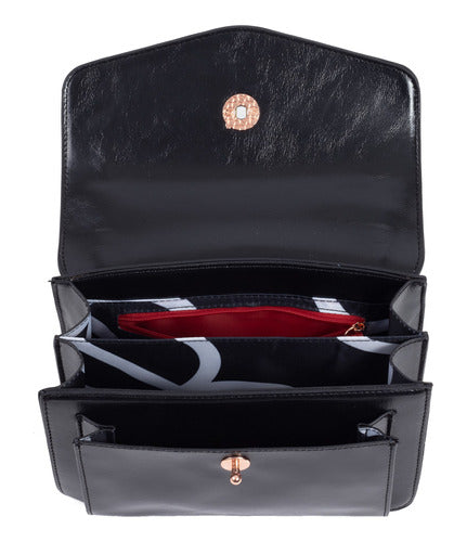 Bolsa Briefcase Para Mujer Cloe Glossy