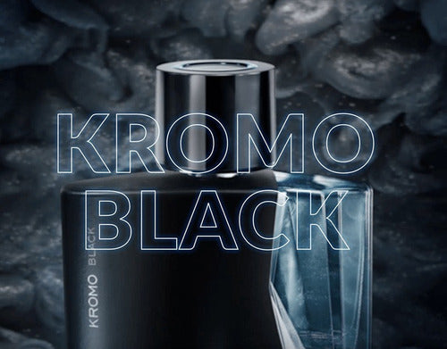 Kromo Black Ésika Perfum Caballero Hombre Fragancia Original