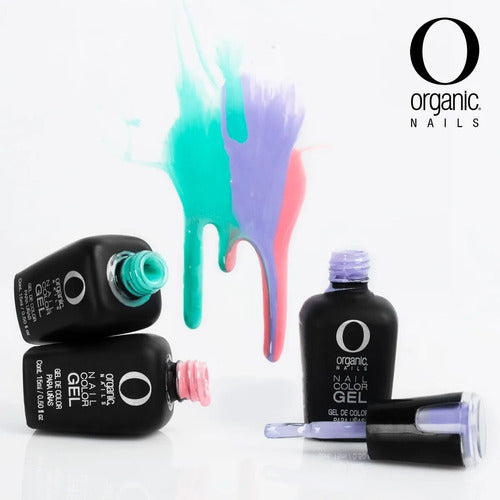 Chamarra Oficial Organic Nails Impermeable Negra