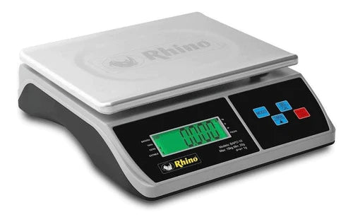 Báscula Comercial Digital Rhino Bapo-10 10kg 110v Aluminio 30 cm X 23 cm