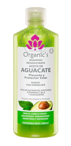 Aceite De Aguacate Shampoo 1lt. Y Gel 500ml. Set Florigan