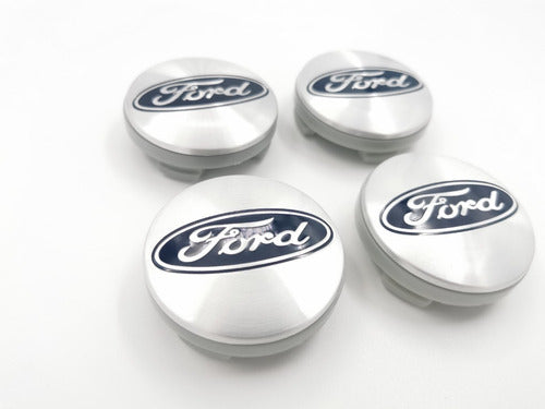 4 Tapas Centro De Rin Ford Fiesta Focus Escape Figo 54mm P