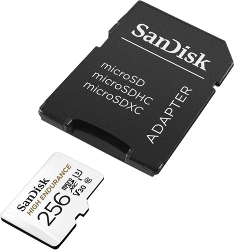 Sandisk Memoria Micro Sd High Endurance 256 Gb Clase 10 4k