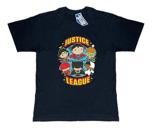 Playera Justice League Original Kids Camiseta Superheroes